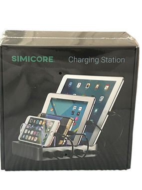 SIMICORE Charging Station - Gray Multi-Device Dock Up to 4 Devices NEW